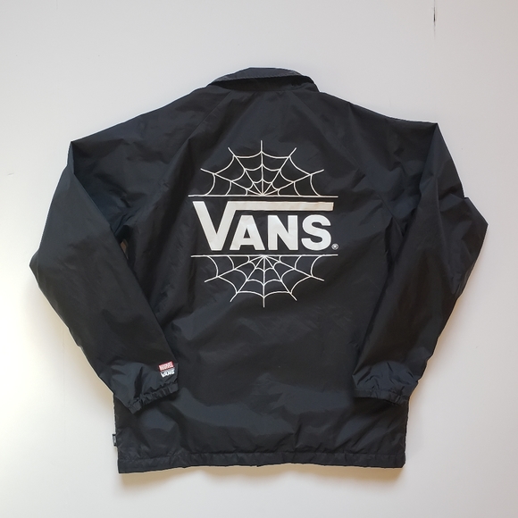 vans spiderman jacket